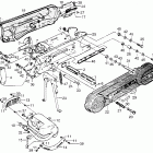 PA50II Swingarm @ air cleaner  @ muffler