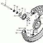 CR250R Front wheel 81