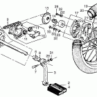 PA50II Rear wheel @ pedals @ chain