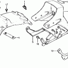 XL125S Shift pedal @ kick starter arm
