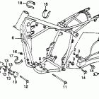 XL125S Задний амортизатор