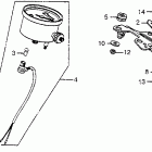 XR500 Спидометр