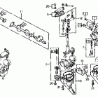 CM400E Cylinder head cover  @ camshaft holder