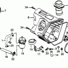 XL500S Xl500s air cleaner 79-81