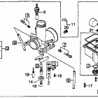 CR125R Карбюратор