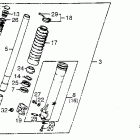 XR500 Передние аммортизаторы