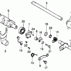 XL250S Gearshift drum 78-81