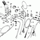 XL250S Control levers @ cables  @ switches 79-81