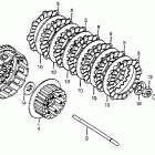 CR250R Сцепление