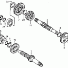 CR250R Трансмиссия