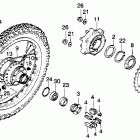 XL250S Rear wheel 78-81