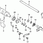 XR250 Вилка переключения передач