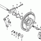 CR250R Rear brake pedal