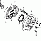 XR500 Передний тормоз