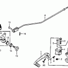 CR250R Change pedal @ brake pedal  @ kick starter arm