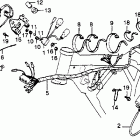 XL500S Wire harness @ ignition coil