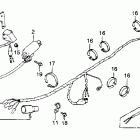 XR250 Wire harness @ taillight