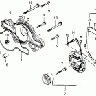 CX500D Water pump @ c.d.i. pulser