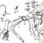 XL75 Wire harness @ ignition coil @ battery