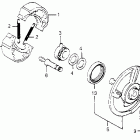 XR185 Передний тормоз