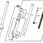 XL100S Front shock absorber 79-80