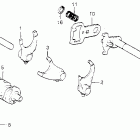 XR185 Барабан и вилки переключения