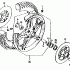 CB750F Front wheel 79