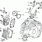 CT90 Крышка головки цилиндров