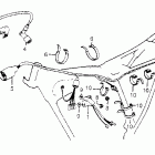 XR185 Wire harness @ c.d.i unit  @ ignition coil