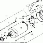 CX500D Стартер