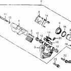 CB650 Передний тормозной суппорт