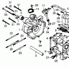 NC50 Crankcase @ oil pump