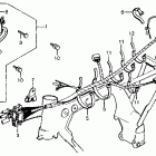 CM185T Wire harness @ ignition coil