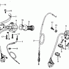CM185T Рулевые рычаги , переключатели и тросы