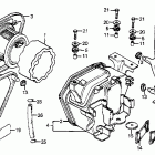 XL75 Air cleaner @ side cover 79