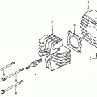 NA50 Cylinder head @ cylinder 79-80