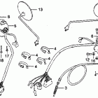 CB400TII Cb400tii handle lever @ switch @ cable