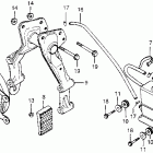 CX500D Radiator shroud @ reserve tank