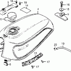 CB650 Топливный бак