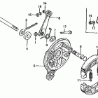CT70 Задний тормоз