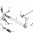 CX500D Тормозная педаль