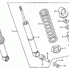 CM185T Задний амортизатор
