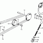CT90 Цепь ГРМ и натяжитель