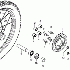 CM185T Заднее колесо