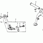CB650 Подножка