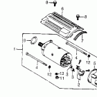 CB650 Стартер электрический