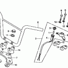 CT70 Handlebar @ top bridge 79