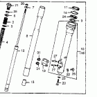 CR250R Front fork 79