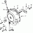 CB650 Крышка картера правая