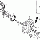 CT90 Передний тормоз